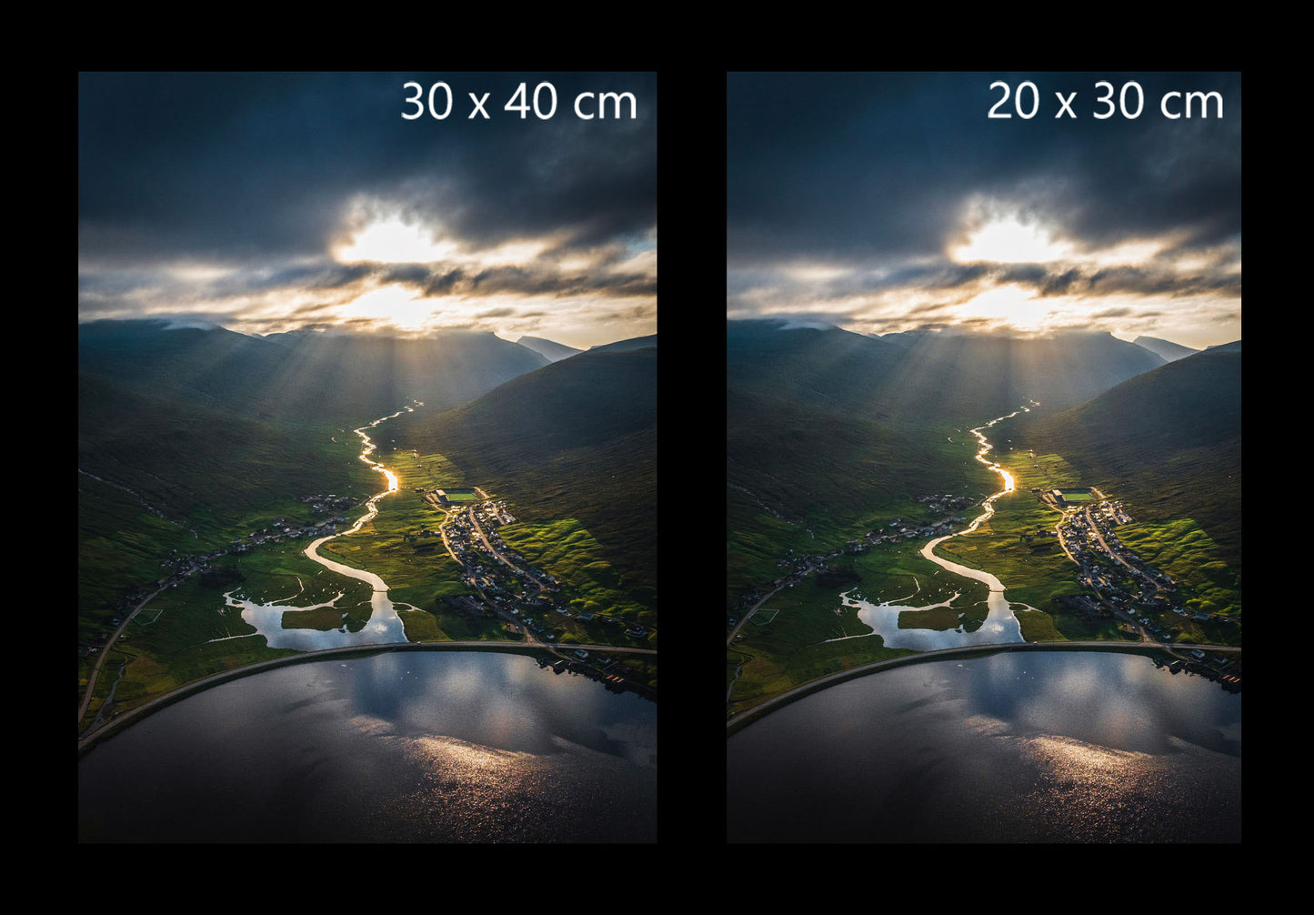 Streymnes Faroe Islands fine art print available in 20x30cm and 30x40cm